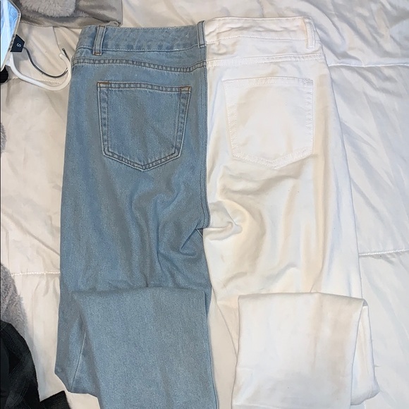 Color Block Jeans - Picture 3 of 3